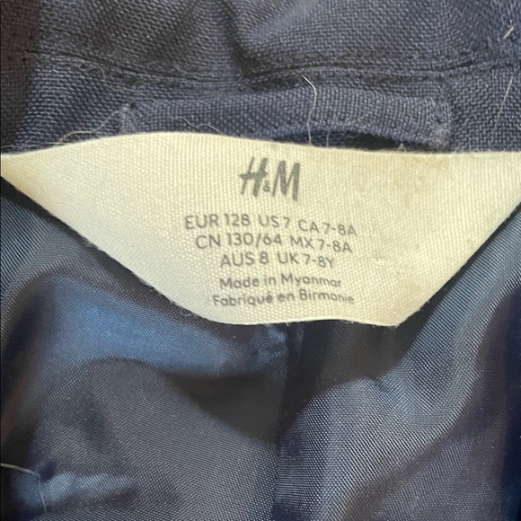 H&M Kids Navy Blazer - Picture 2 of 2
